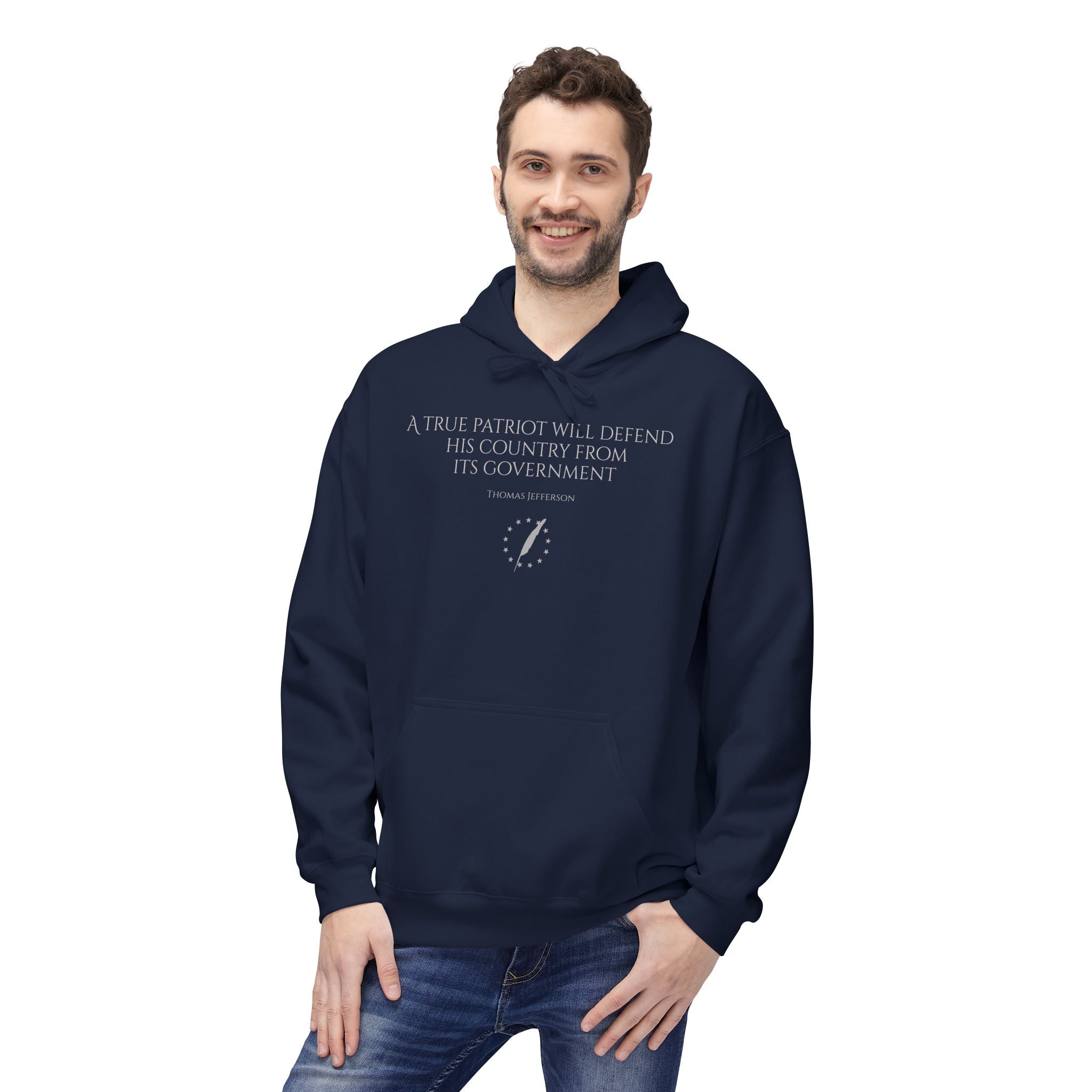 'A True Patriot...' Quote Hoodie